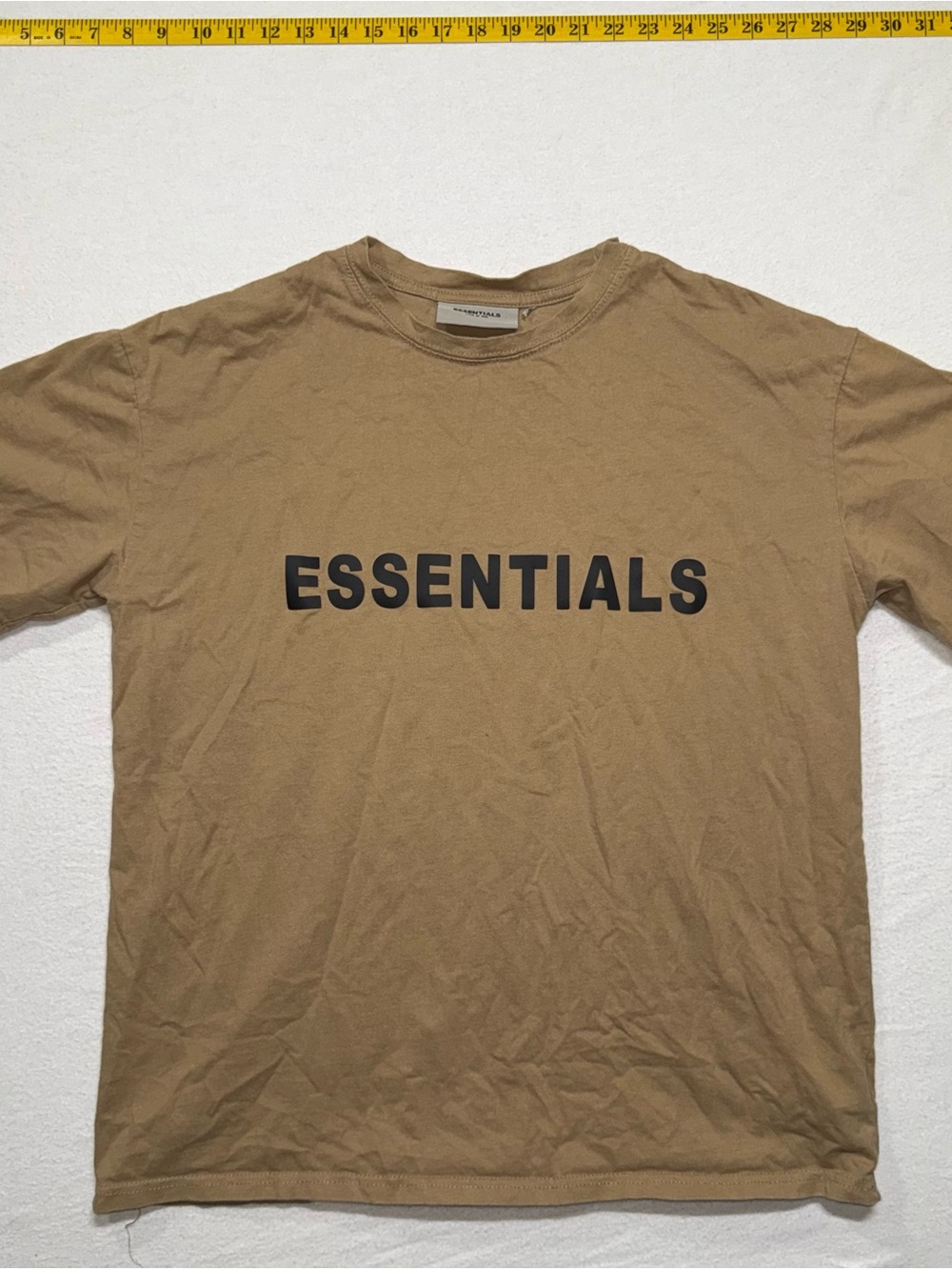 ESSENTIALS fear of god Men’s Short-Sleeve T‑Shirt in Tan